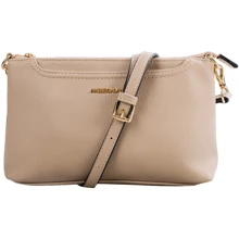 Женская сумка через плечо Amelie Galanti бежевая (A991457-beige): Пол Женский