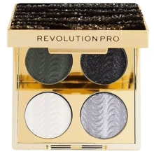 Makeup Revolution Pro Ultimate Eye Look Palette Wild Onyx Тіні для повік Палетка 4 кольори 3.2 g: Вид Палетки теней