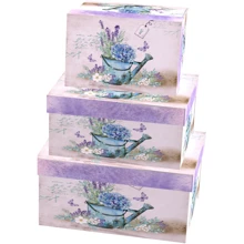 Коробка Подарочные коробки UFO 2270-SY524 Набор 3 шт Lavander прям: undefined undefined