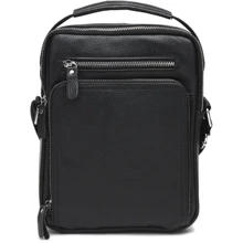 Мужская сумка через плечо Keizer черная (K15608a-black): Пол Мужской