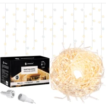 Гирлянда Springos бахрома уличная 12 м 300 LED Flash теплый белый (CL0317): Тип Бахрома