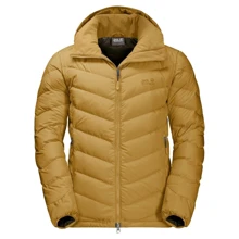 Пуховик Jack Wolfskin Fairmont Men 1203591-5205 52 янтарний зимовий з капюшоном: Вид Пуховики