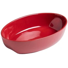 PYREX CURVES 28x18 см овальн/керам/бордо (CU28OR5): Крышка Нет