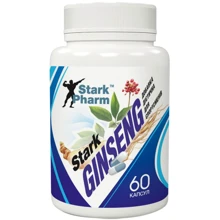 Stark Pharm Stark Ginseng Strong Extract Женьшень 60 капсул: Форма випуску Капсулы