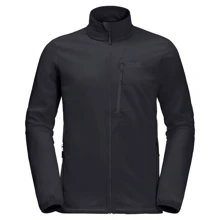 Толстовка Jack Wolfskin Whirlwind Men 1305801-6000 54 черная на молнии: Вид Толстовки
