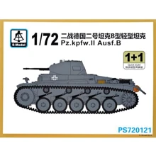 Танк S-model Pz.kpfw.II Ausf.B 2 модели в наборе) SMOD-PS720121: Производитель S-model