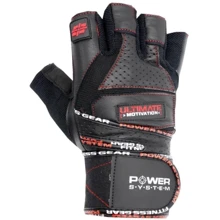 Перчатка для фитнеса Power System Ultimate Motivation PS-2810 Black Red Line XL (PS_2810_XL_Black/Red): Пол Унисекс