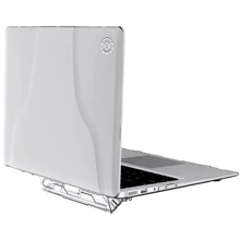 BeCover Premium Plastic with Stand White (708884) for MacBook Pro 13" 2020 / Pro 13" 2020 M1: Цвет белый (White)