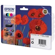 Картридж Epson 17 Bundle (C/M/Y/Bk) (C13T17064A10): Производитель Epson