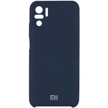 Аксессуар для смартфона Mobile Case Silicone Cover Shield Camera Midnight blue for Xiaomi Redmi Note 10 / Note 10s: Совместимость Xiaomi Redmi Note 10 / Note 10s