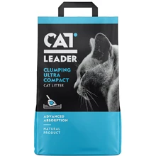 Наполнитель туалетов для кошек Cat Leader Clumping Ultra Compact ультракомкующийся 5 кг (5 л) (5200357801380): Вид Минеральный