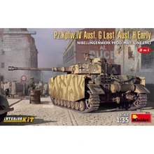 Модель Miniart Німецький танк Pz.Kpfw.IV Ausf. G Last/Ausf. H Early. Nibelungenwerk Prod. (MA35333): Виробник MiniArt