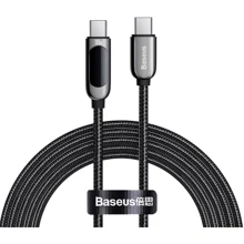 Кабель Baseus Cable USB-C to USB-C Display 100W 2m Black (CATSK-C01): Тип USB-C - USB-C