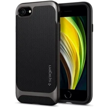 Чехол для iPhone Spigen Neo Hybrid Gunmetal (054CS22197) for iPhone SE 2020/iPhone SE 3 2022/iPhone 8/iPhone 7: Цвет серый