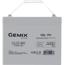 Gemix GL12-80: Тип Аккумулятор