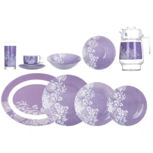 Столовый сервиз Luminarc Piume Violet 46 пр. (P7262): Количество персон 6