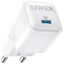 Зарядний пристрій ANKER Wall Charger USB-C PowerPort 512 Nano 20W White (A2346G21): Особливості USB-C, Power Delivery (PD)