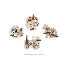 Механічний 3D пазл UGEARS "Фіджеті-Трібікі" (70029): Вид мистецтво, майстерність, етніка, фентезі