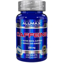 Предтренировочный комплекс All Max Nutrition Caffeine 200 mg, 100 таблеток: Тип Комплекс до тренировки