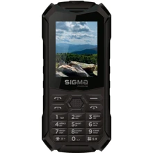 Мобильный телефон Sigma mobile X-treme PV68 Black (UA UCRF): Дисплей 2.4" (240x320)
