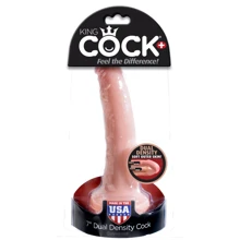 Фаллоимитатор Pipedream Dual Density Cock, 17,8х5 см: Назначение Вагинальные