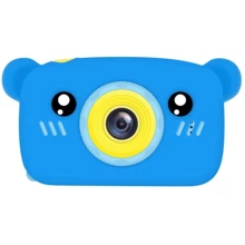 Детская фотокамера Baby Photo Camera Bear Синий: Тип цифровая фотокамера