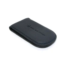 Чоловік затиск для грошей DNK Leather темно-синій (DNK Klip magnes-F col.K): Стать Чоловік