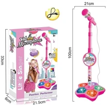 Микрофон Kid star с подсветкой и подключением к смартфону (5352 A): Производитель Noname