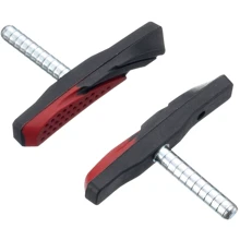 Колодки под V-Brake ALHONGA HJ-959.13T2 72мм безрезьбовые черно-красные: Тип Ободные