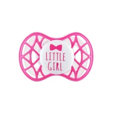 Пустышка Nuvita 7085 Air55 Cool Little Girl симметричная 6m+ розовая (NV7085SI): Возраст старше 6 месяцев
