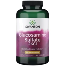 Swanson Glucosamine Sulfate 2KCI Сульфат глюкозаміну 500 мг 250 капсул: Тип Глюкозамин