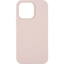Чехол для iPhone TPU Silicone Case without Logo Pink Sand for iPhone 13 Pro: Цвет розовый