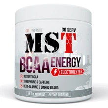Амінокислота для спорту MST Nutrition BCAA Energy 330 g /30 servings/ Grapefruit: Смак Грейпфрут