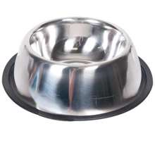 Миска Flamingo Dish Rubber Rim для собак с резиновым ободком 2.33 л 25 см (44491): Тип Миски