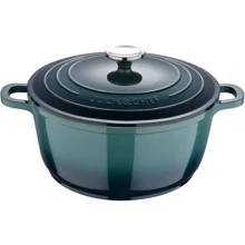 Кастрюля Bergner Excalibur зеленая 24 см 4.2 л (BG-36101-GR): Тип Кастрюля для запекания
