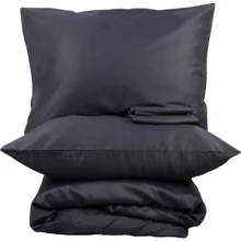 Простынь на резинке LightHouse Sateen Premium 160х200х30 см антрацит (551771): Тип простынь