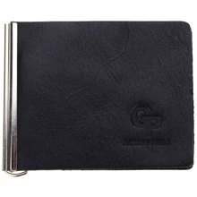 Мужской зажим для денег Grande Pelle черный (10gp101610-black): Пол Мужской