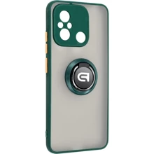 Чохол для телефона ArmorStandart Frosted Matte Ring Dark Green для Xiaomi Redmi 12C (ARM68371): Сумісність Xiaomi Redmi 12C