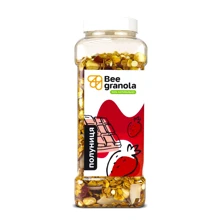 Гранола bee granola Клубника 500г: Вес нетто 500 г