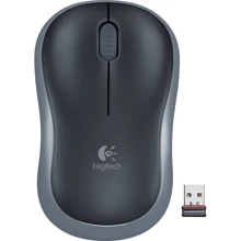 Logitech M185 Wireless Mouse (Swift Gray) Grade B2 Refurbished: Причина уценки Б/У, незначительные повреждения, мелкие царапины, без сколов и вмятин. Комплектация: кабель, зарядно
