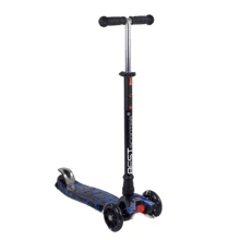 Самокат Best Scooter Maxi черно-синий (779-1528): Количество колес 4