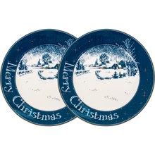Набор из двух тарелок Lefard New Christmas 19 см (924-807): Тип Набор тарелок