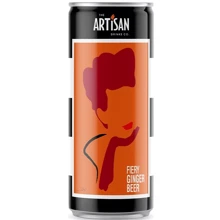 Напій газований Artisan Fiery Ginger Beer Can, з/б, 0.2л (9353606010258): Об'єм, л 0.2