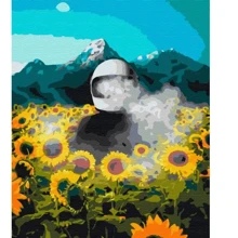 Картина за номерами Brushme Космічна земля 40x50 см (BS39944): Виробник Brushme