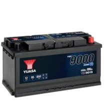 Автомобільний акумулятор Yuasa YBX9019: Ємність, Ач 95