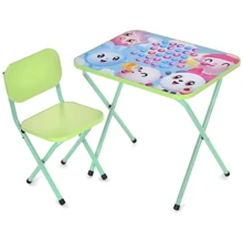 Столик детский Bambi M 5971-5 складной со стульчиком: Тип набор