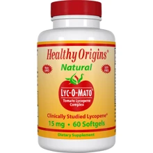 Healthy Origins Lyc-O-Mato 15 mg 60 softgels Ликопин из томатов на оливковом масле: Форма выпуска Капсулы