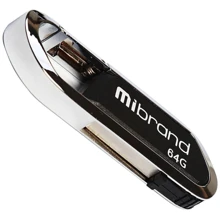 USB-флешка Mibrand 64GB Aligator Black USB 2.0 (MI2.0/AL64U7B): Стандарт USB USB 2.0