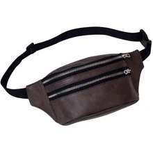 Мужская поясная сумка Sambag Tirso LTS коричневая (80333061m): Пол Мужской
