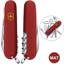 Мультитул Victorinox CLIMBER MAT красный матовый лак с желт. лого (Vx13703_M0008p): Тип мини-мультитул